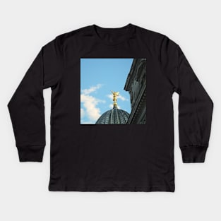 Dresden Germany sightseeing trip photography from city scape Europe trip Kids Long Sleeve T-Shirt